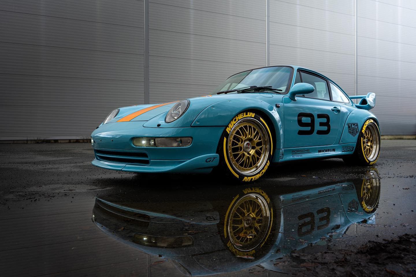 Porsche 993 GT - Turkis Race Wrap #93